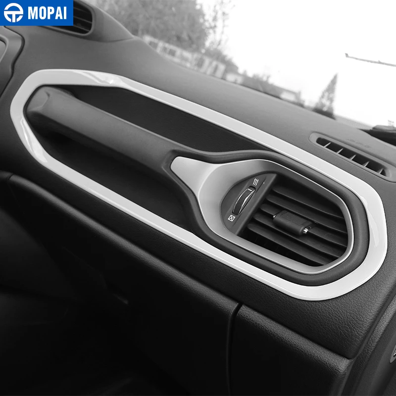 MOPAI ABS Автомобильный интерьер Copilot сиденье поручни украшение крышка отделка