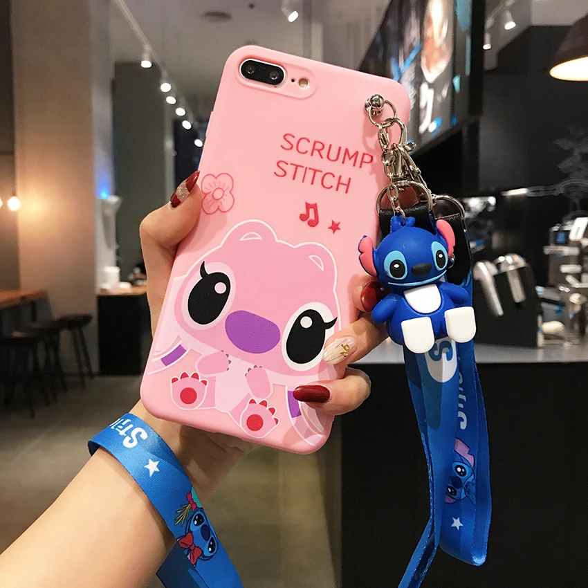 Для iPhone 11 Pro Xs Max XR 6 7 8Plus для samsung A20 30 50 S10 S9 обратите внимание; размеры 9 и 10 чехол стежка чехол-накладка из термополиуретана с подставкой держателем для телефона ремень веревка Чехол