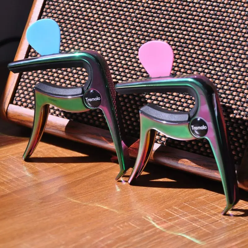 1 Набор электрических каподастр для акустической гитары с Палочки держатель