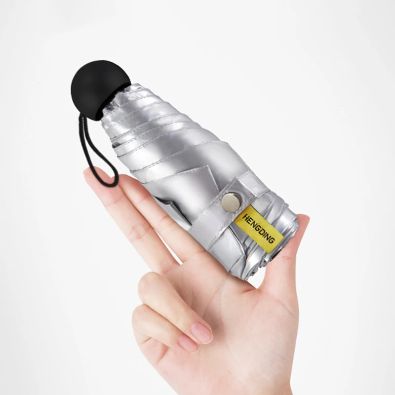 Горячая Распродажа мини зонтик от дождя для женщин защита ультрафиолета