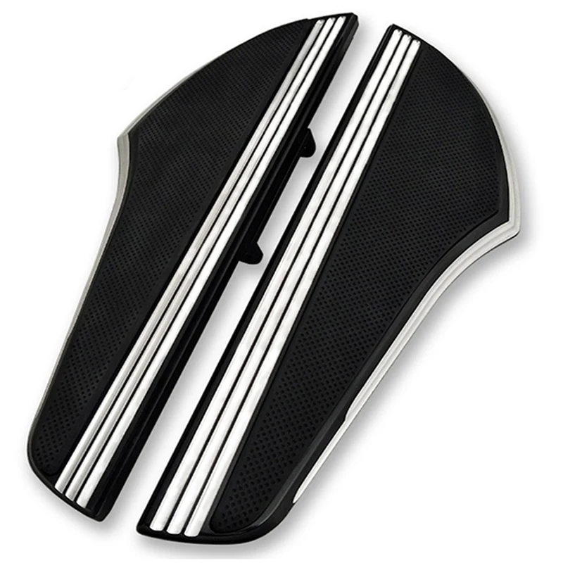 Подножки для мотоцикла запчасти подножки Алюминиевые черные и хромированные