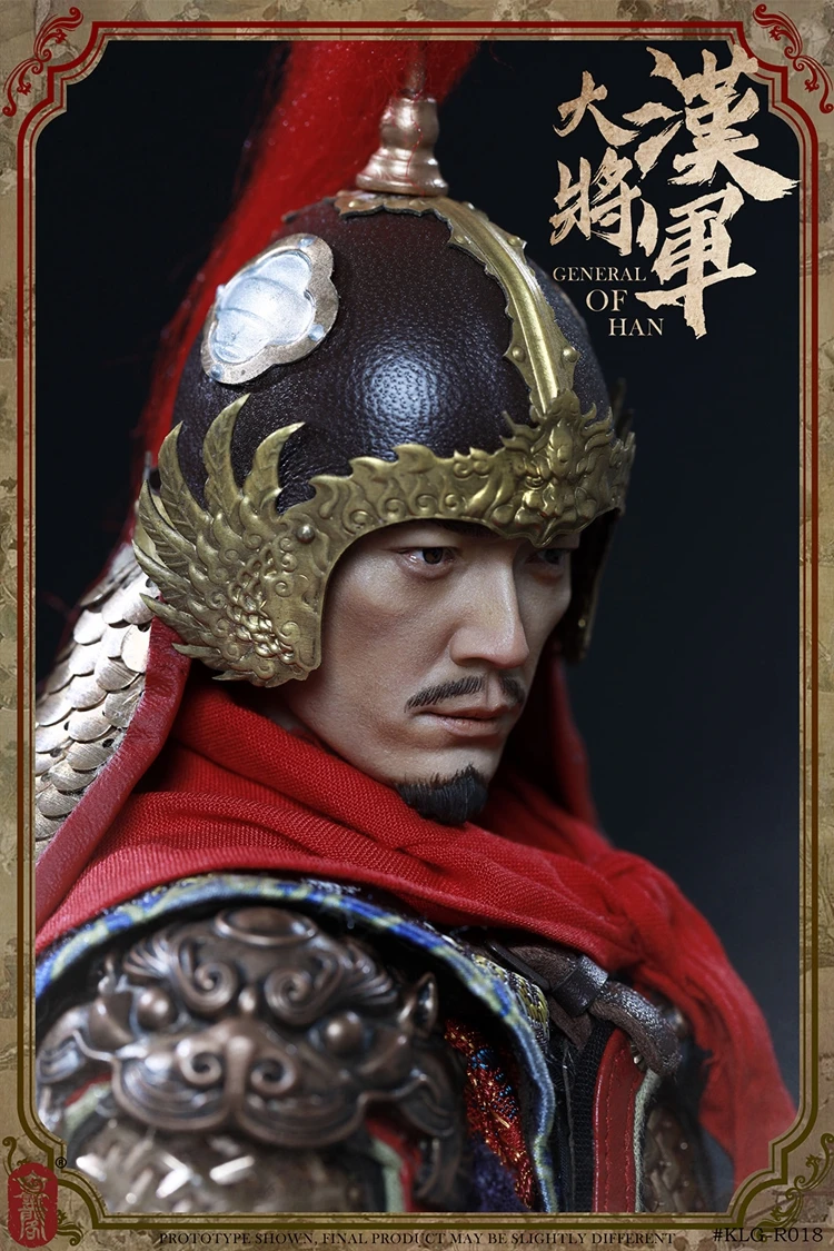 

In Stock Collectible KLG 1:6 R018A/B Ming Dynasty General of Han Action Figure Normal/ Deluxe Ver. Model for Fans Gifts