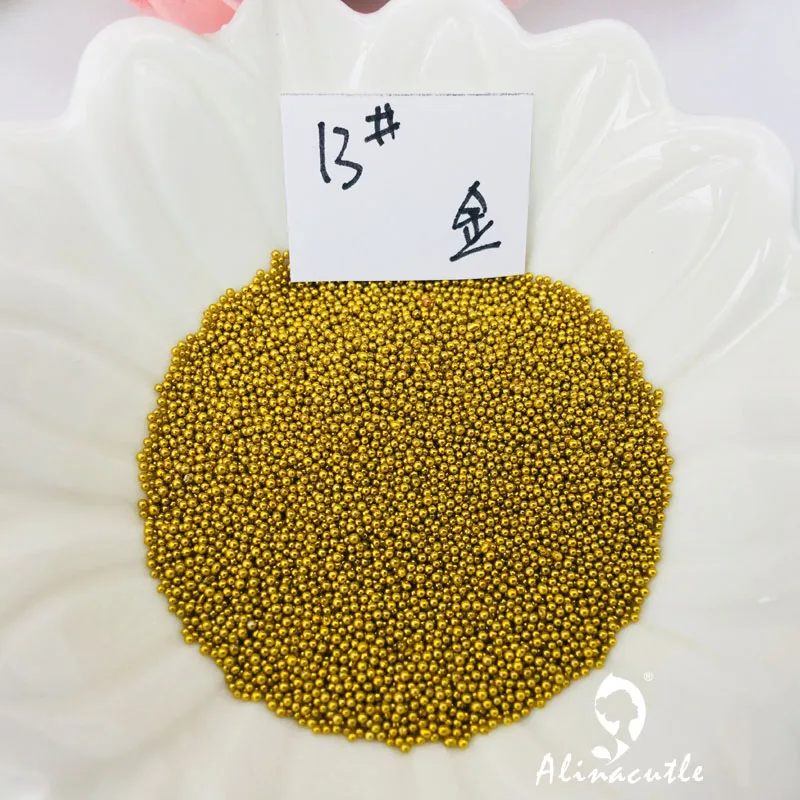 20 г/лот дизайн ногтей крошечный стальной бисер &quotикра&quot 3D украшения для