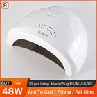 Лампа для сушки ногтей SUNone 48 Вт, Сушилка для ногтей, лампа для светодиодная УФ-лампа для ногтей лака, 30 светодиодов, инструмент для дизайна ногтей