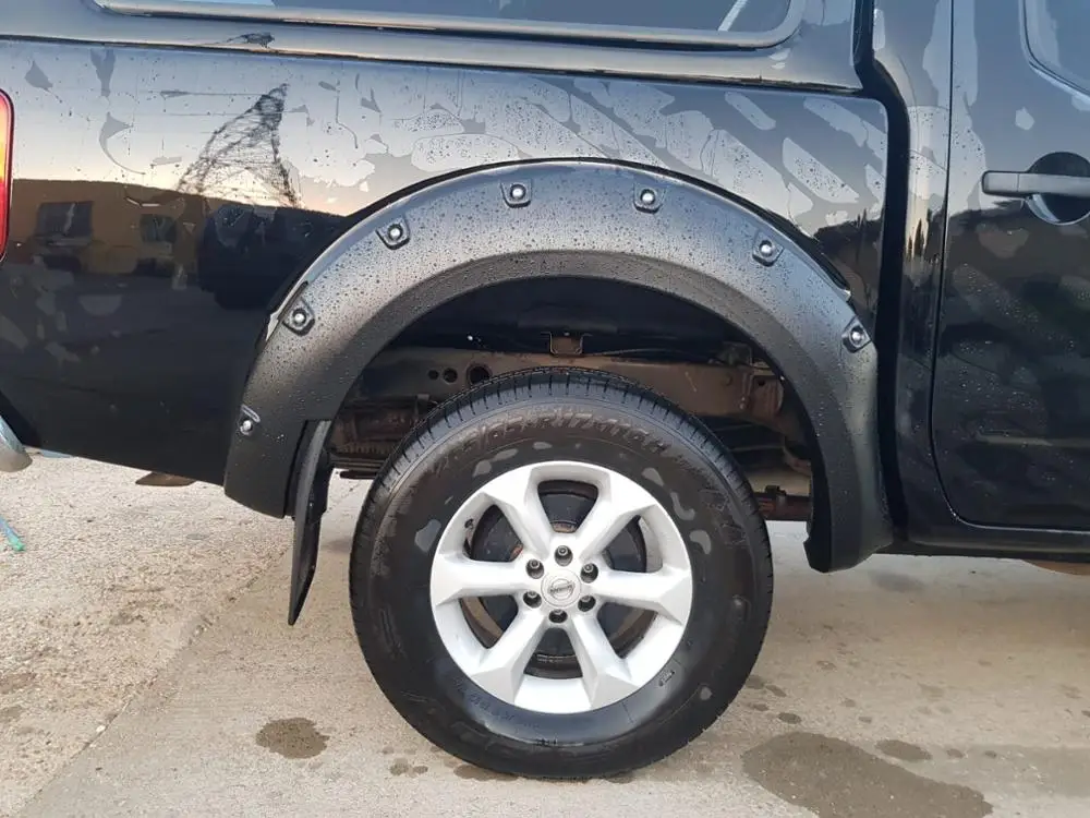 Крыло Колеса арки крыло вспышки для Nissan NAVARA Frontier D40 2006 2013 с прикроватной тумбочкой