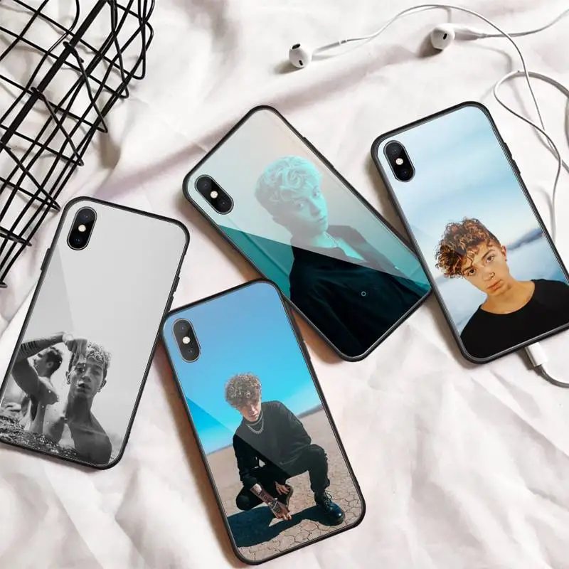 

Jack Avery why dont we Phone Case Tempered glass For iphone 5C 6 6S 7 8 plus X XS XR 11 PRO MAX