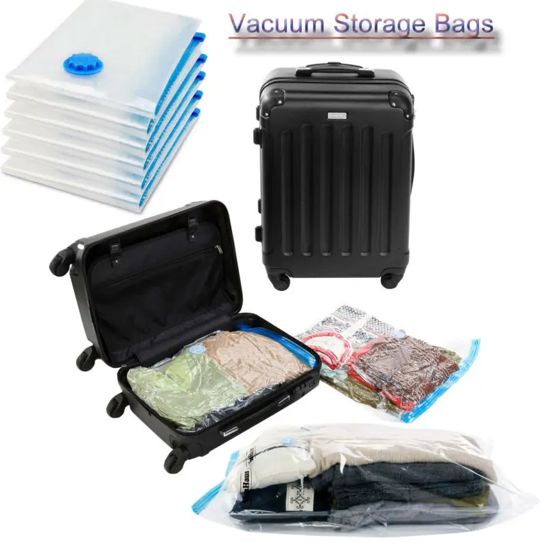 

1/5/10/20x Vacuum Storage Bags Saver Seal Compress Medium Large Jumbo Supersize
