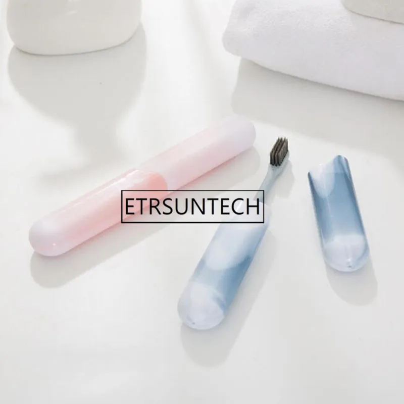 

200pcs Toothbrush Storage Case Health Portable Toothbrush Protector Cover Travel Dustproof Toothbrush Box Tooth Brushes Holder