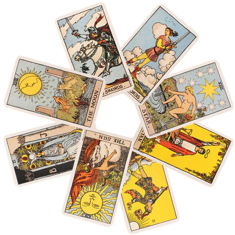 

78Pcs Vintage Smith-Waite Rider Centennial Tarot Deck Original Cards Sets UK