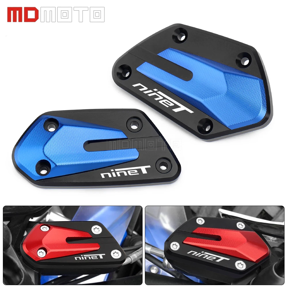 

CNC Aluminum Front Brake Clutch Fluid Reservoir Cover Tank Caps For BMW R-nineT Racer R nineT Scrambler 2015-2016 Accessories