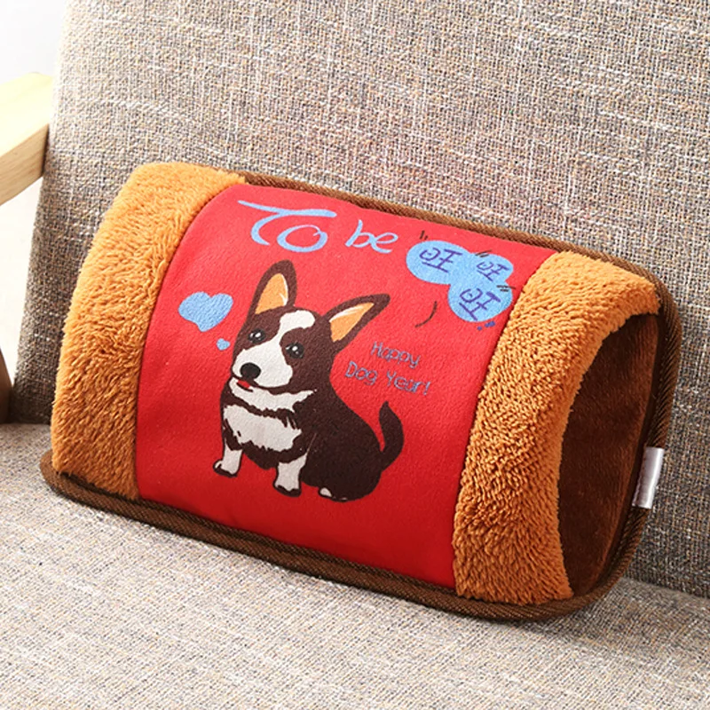 грелка Милая для рук с героями мультфильмов сокровище бутылка горячей воды