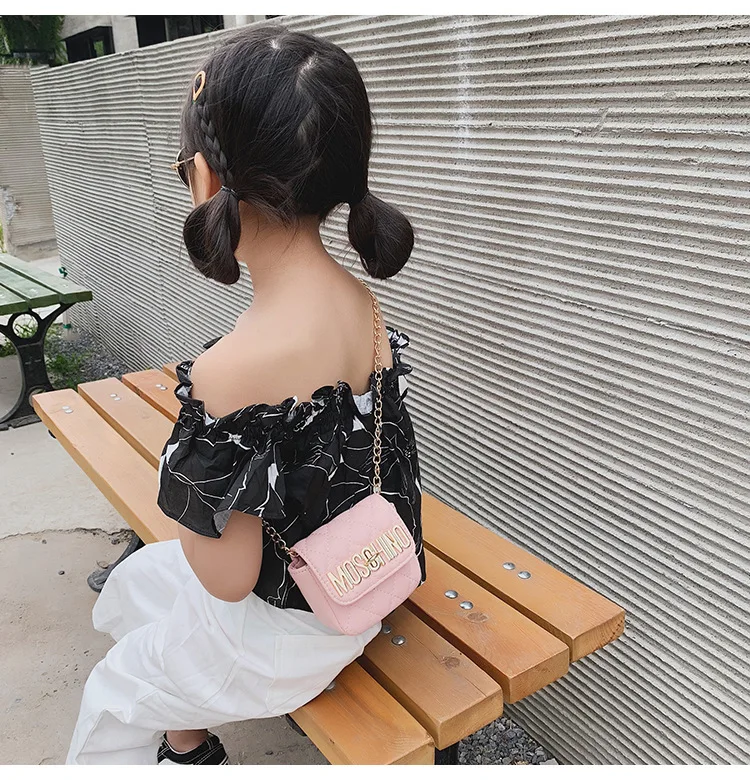 

non-leather children bags kids messenger child cute mini shoulder bag