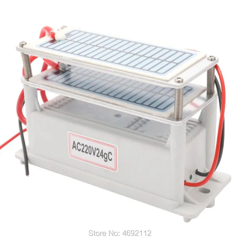 

Air Purifier Ozone Generator 220v 24g Air Cleaner Home Ozonator Portable Ozon Ozonizer O3 Generator with Timing Switch