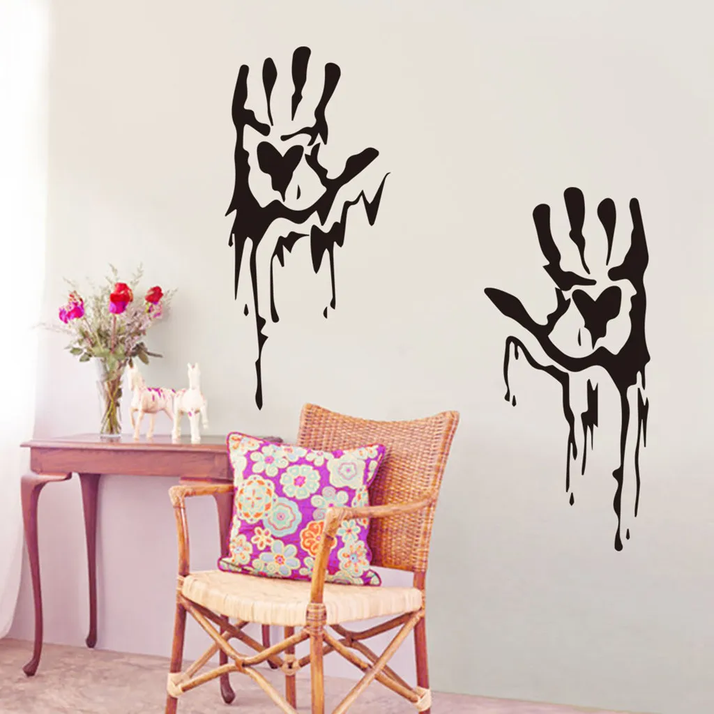 Хэллоуин пальцем Стикеры Гостиная Украшения в спальню наклейки декоративные для