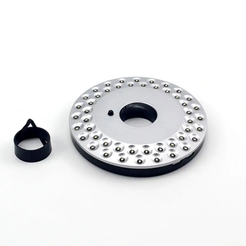 4 шт. Портативный 53 светодиодов круглый Форма походный светильник Открытый