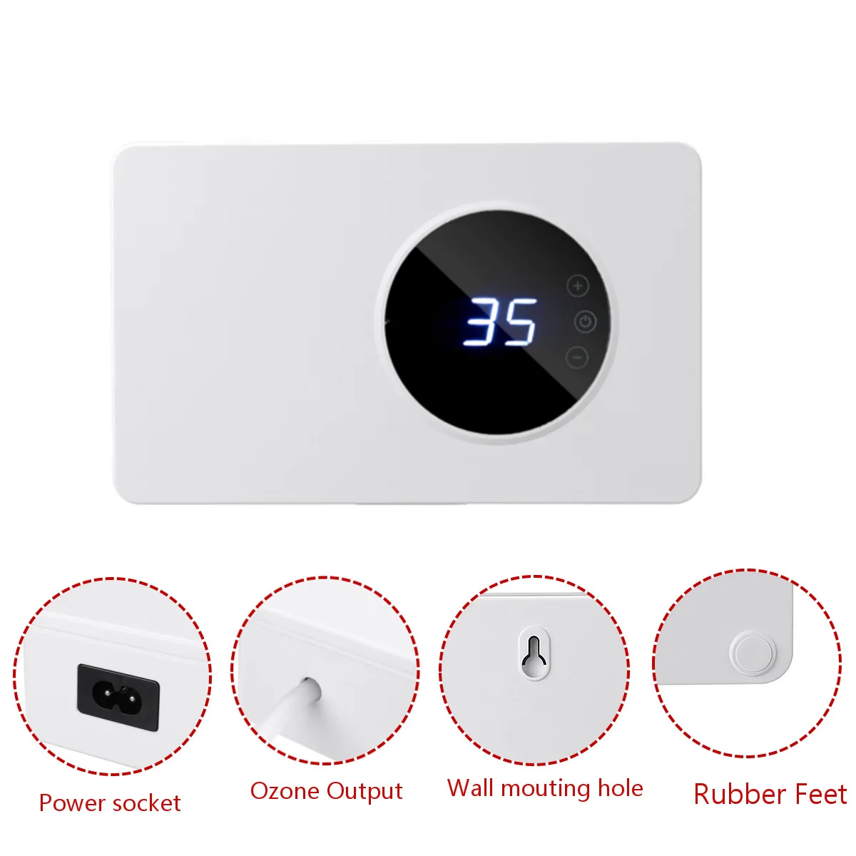 Preço Casa Multifuncional Máquina De Desinfecção Ozônio Frutas Esterilizador Vegetal Purificador Ar Esterilizador Temporizador Eua Plug Ue