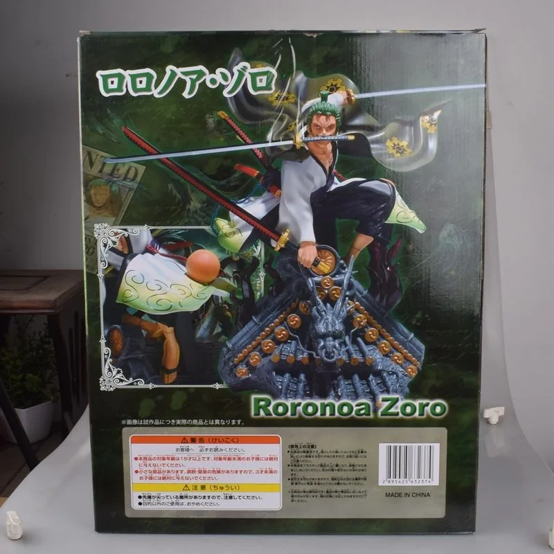

42cm Big Japanese Anime One Piece Kimono Roronoa Zoro PVC action figure Toy GK Statue figures Collection Model Toy doll gifts
