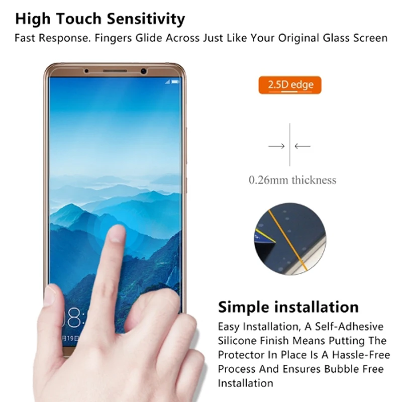 Mate 10 Light Защитное стекло для Huawei Lite Pro Защитная пленка экрана на Hwawei Mat Mate10