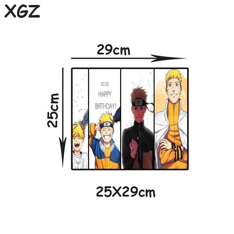 Коврик для мыши XGZ в стиле аниме большого размера резиновый Универсальный