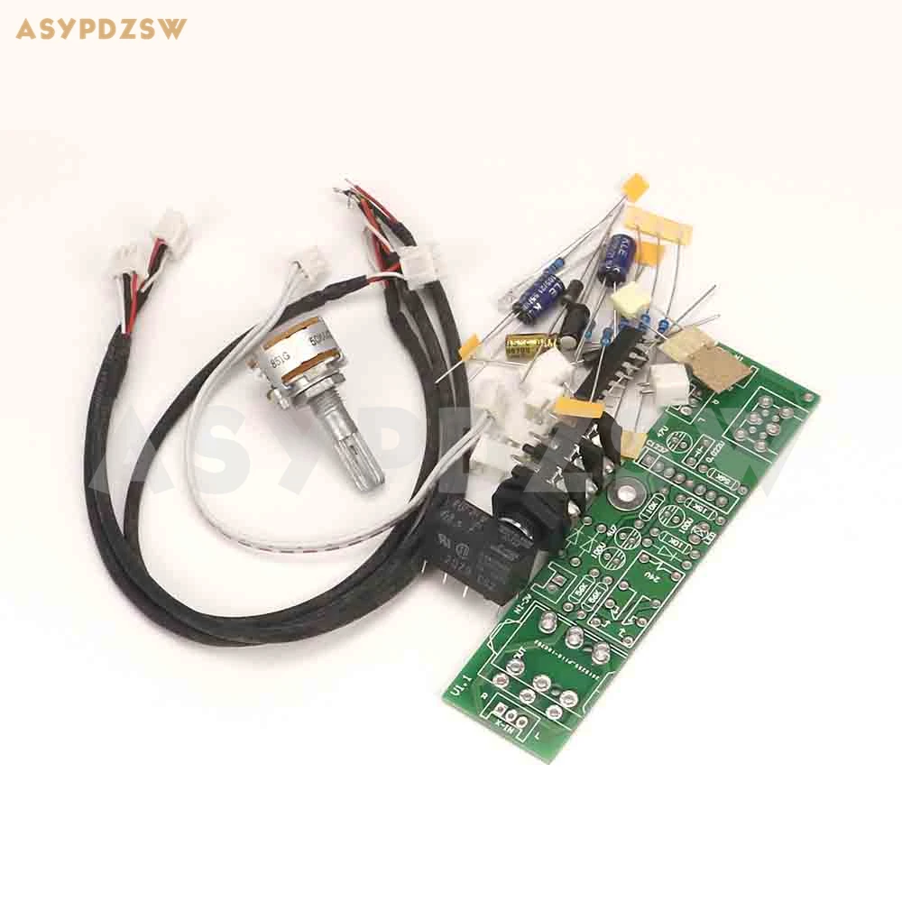 1237 схема защиты усилителя для наушников с ALPS Type-16 потенциометр печатной платы/DIY