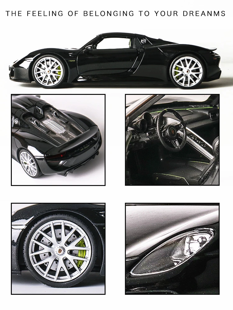 Welly 1:24 1964 Porsche 911 off whit автомобильный брелок для автомобильных ключей имитационная