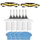 Комплект ткани HEPA фильтр, боковая щетка, запчасти для робота-пылесоса, для роботизированной машины Kitfort kt kt-516, аксессуары для пылесоса 516