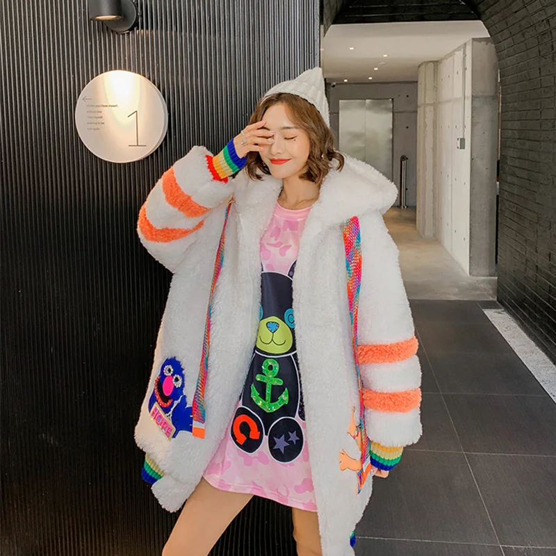 2019 зимние Бархатные Пальто модная лента с блестками женские толстые