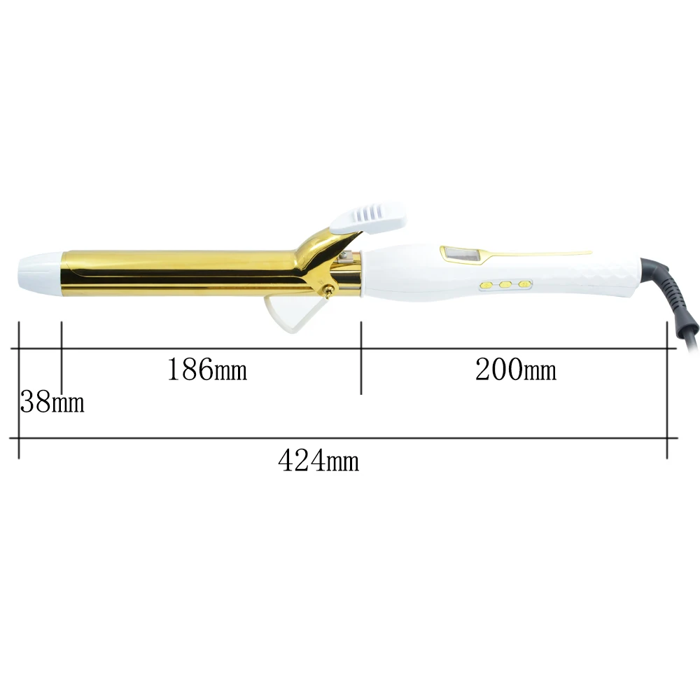 Щипцы для завивки волос с ЖК дисплеем 38 мм|Щипцы завивки| |