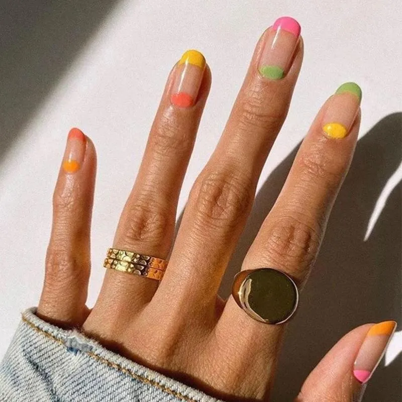 1 шт. ногтевой пластины модель ногтей трафареты для французского маникюра