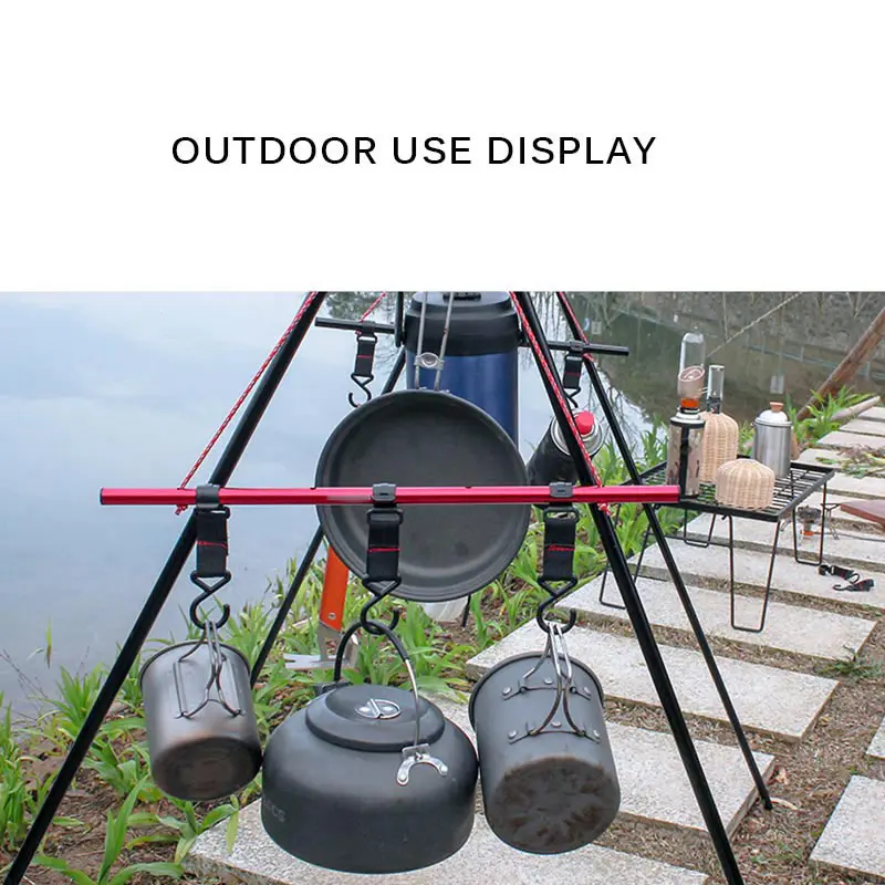 Крючок для палатки крючок складной вешалки пальто плаванья 5 шт. портативный