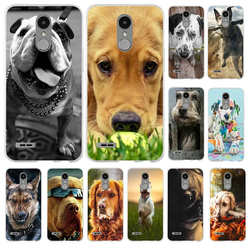 Милые животные собаки мягкий прозрачный силиконовый чехол из мягкого ТПУ для