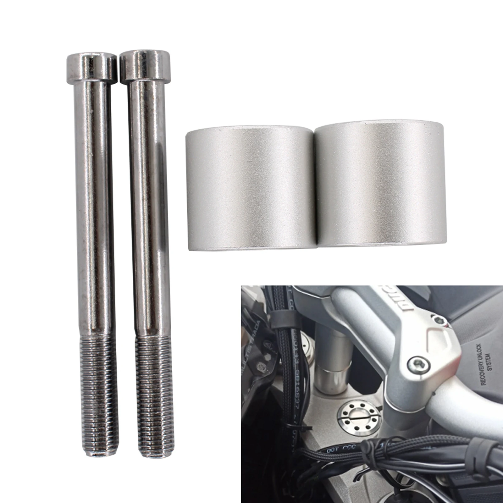 

High Quality Handlebar Riser Bars Clamp for DUCATI MULTISTRADA 1200/S/