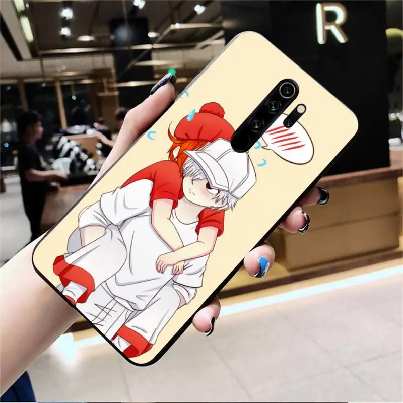 Cute anime cell at work Customer High Quality Phone Case for Redmi Note 9 8 8T 8A 7 6 6A Go Pro Max K20 | Мобильные телефоны и