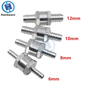 Aluminums сплав топливный обратный клапан односторонний бензиновый дизель 681012 мм