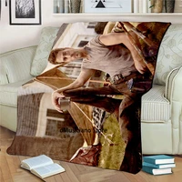 popular paul wesley blanket soft tr diy picture decoration bedroom throw rug travel blanket sofa office portable travel