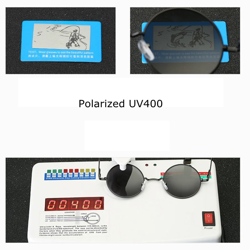 TUZENGYONG брендовые классические круглые солнцезащитные очки для мужчин и женщин