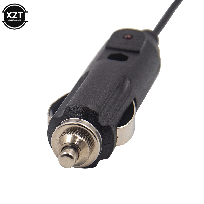 Автомобильный светодиодный разъем для прикуривателя 12 В с предохранителем и