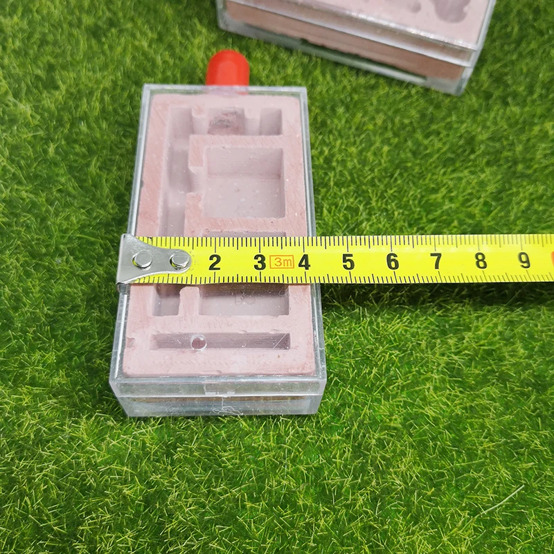 Rectangular Ant Plaster Nest Red Concrete Farm Creative Maze Design Workshop Villa Insect Terrarium | Дом и сад