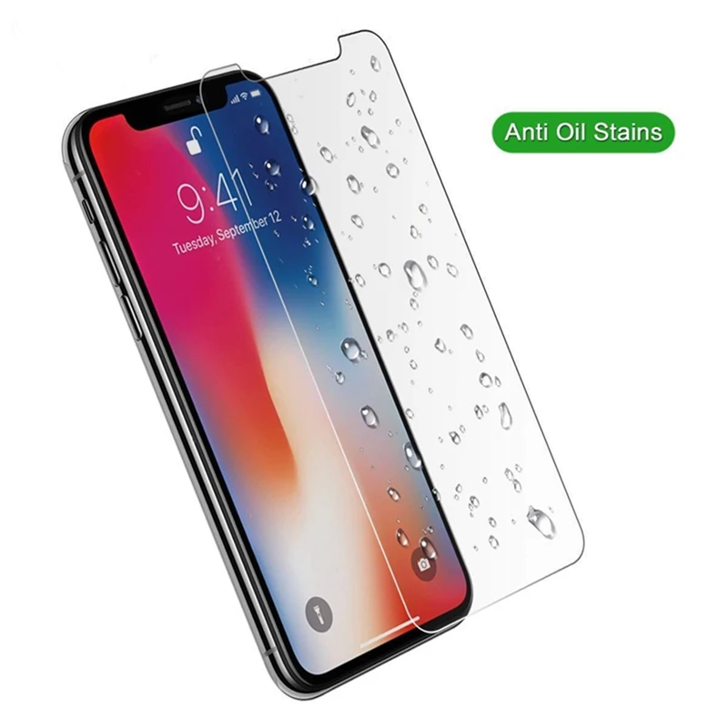 Закаленное стекло для iPhone 11 X XS Pro Max XR 7 8 Защита экрана защитное на iphone 6s Plus