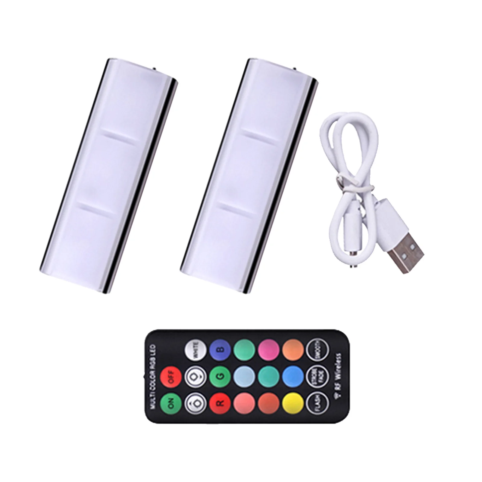 

Car Interior RGB LED Light Wireless Remote Automotive Decorate Lamp car Ambient Light Lamp Charging Foot Light Auto accessories