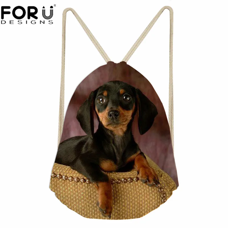 L5499Z3 FORUDESIGNS/Детский Школьный рюкзак, одежда для собак, женские сумки на шнурке, пляжный рюкзак для девочек-подростков, комплект рюкзаков - Цвет: L5499Z3