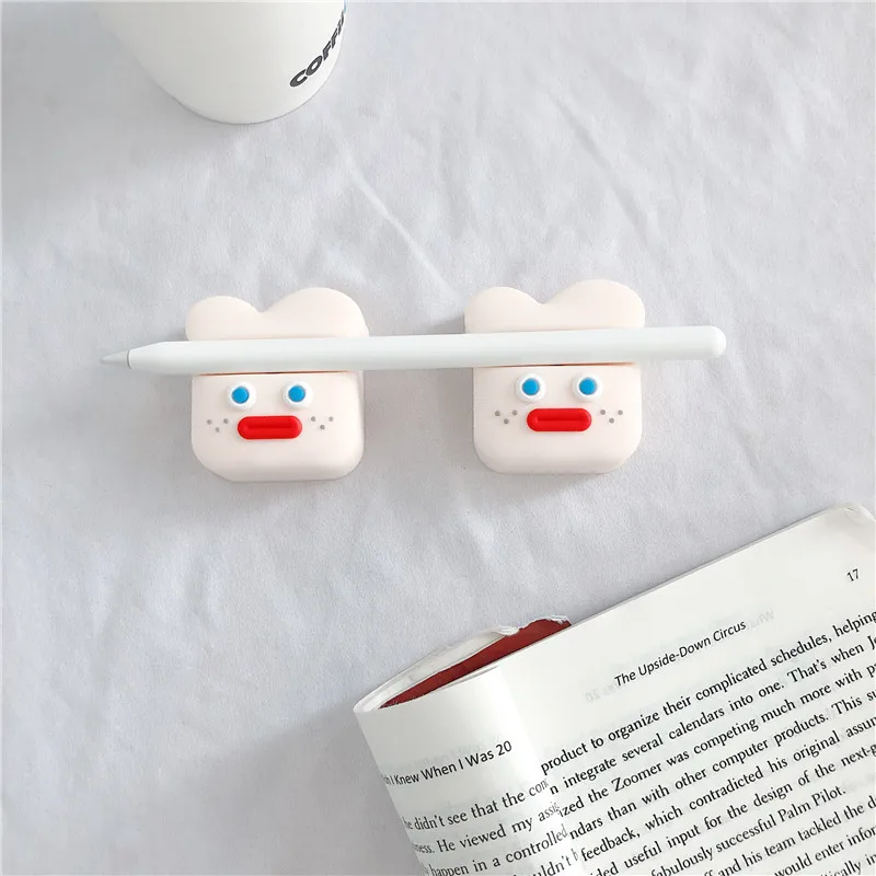 Симпатичный мультяшный держатель для ручек с сенсорным экраном Apple Pencil 1/2 модный