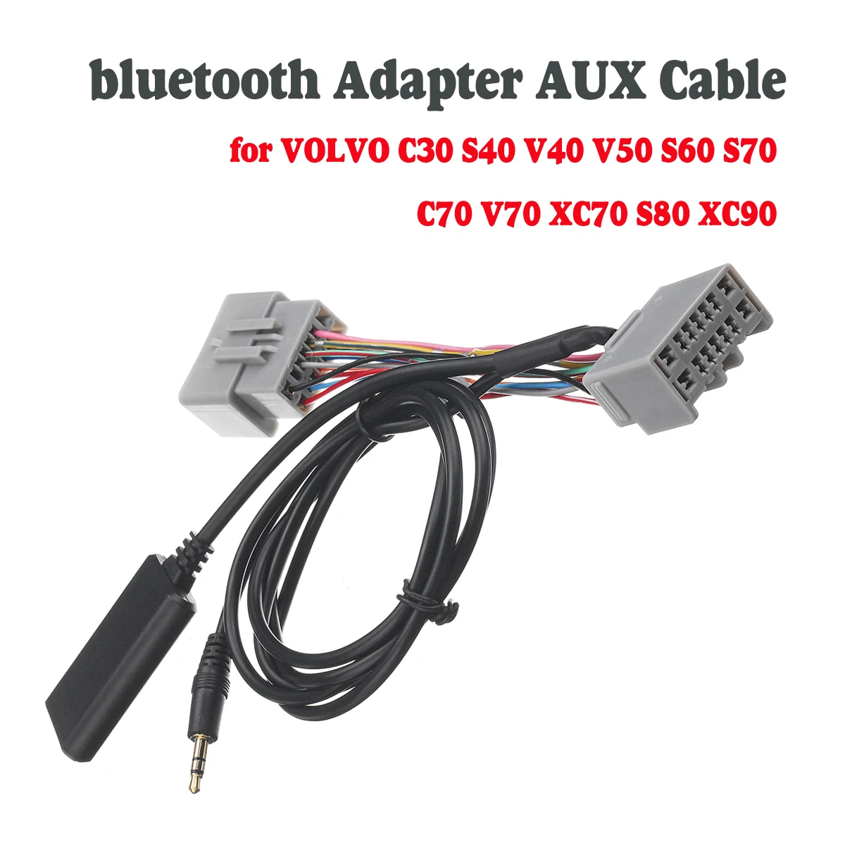 Автомобильный адаптер bluetooth AUX аудио радио приемник кабель для VOLVO C S V XC 30 40 50 60 70 80 90
