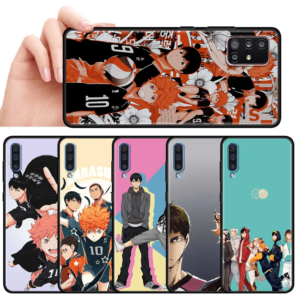 

Haikyuu Soft Silicone Case for Samsung Galaxy A51 A12 A21s A71 A31 A52 A32 A11 A72 A41 A42 A01 Full Protection Bag