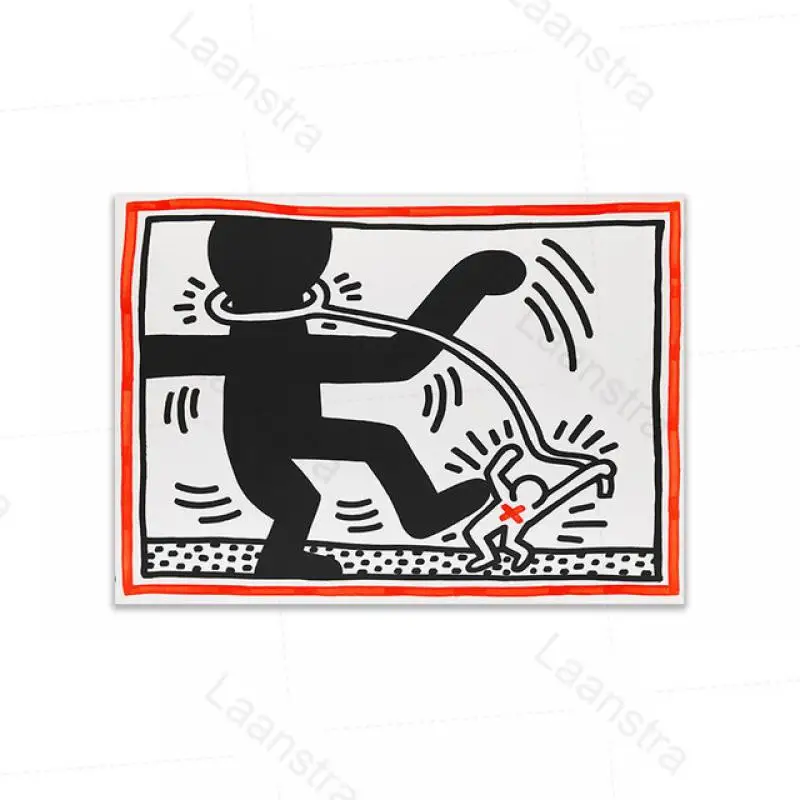 

Comic Art Abstract Wall Decor Painting Posters and Prints Creative Minimalist Wall Art Canvas Picture Home Decor For Living Room