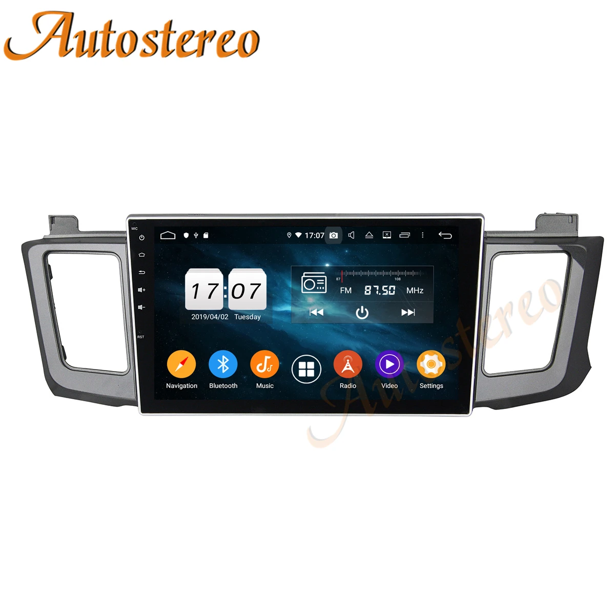 Автомобильный GPS-навигатор DSP Android 9 0 4 Гб для Toyota RAV4 2012-2015 автомобильный