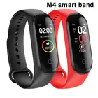 M4 смарт-браслет спортивные Смарт-часы Мужские Женские измерение кровяного давления пульсометр фитнес-браслет для Android IOS смарт-браслеты