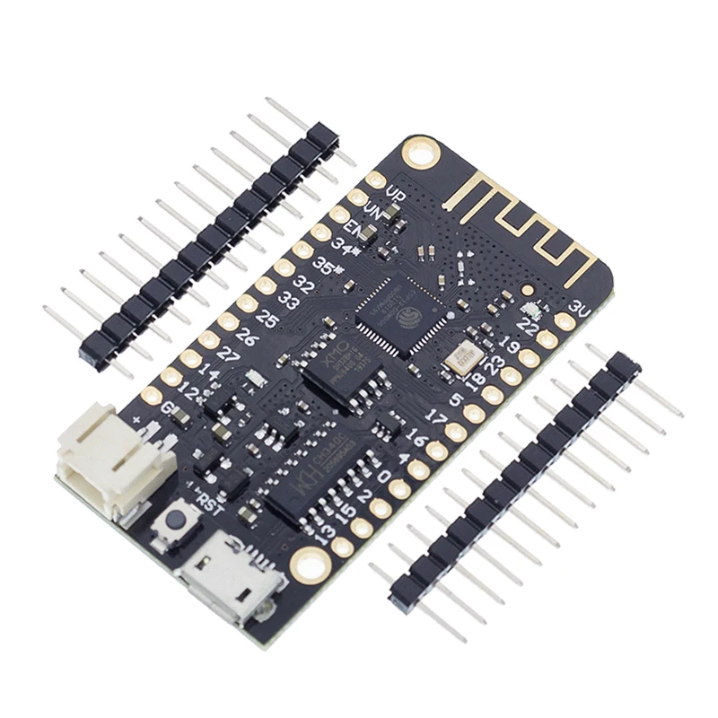 

LOLIN32 Wifi Bluetooth Development Board Antenna ESP32 ESP-32 REV1 CH340 CH340G MicroPython Micro USB Lithium Battery Interface