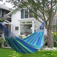 lightweight hang bed premium garden outdoor travel swing camping canvas hammock