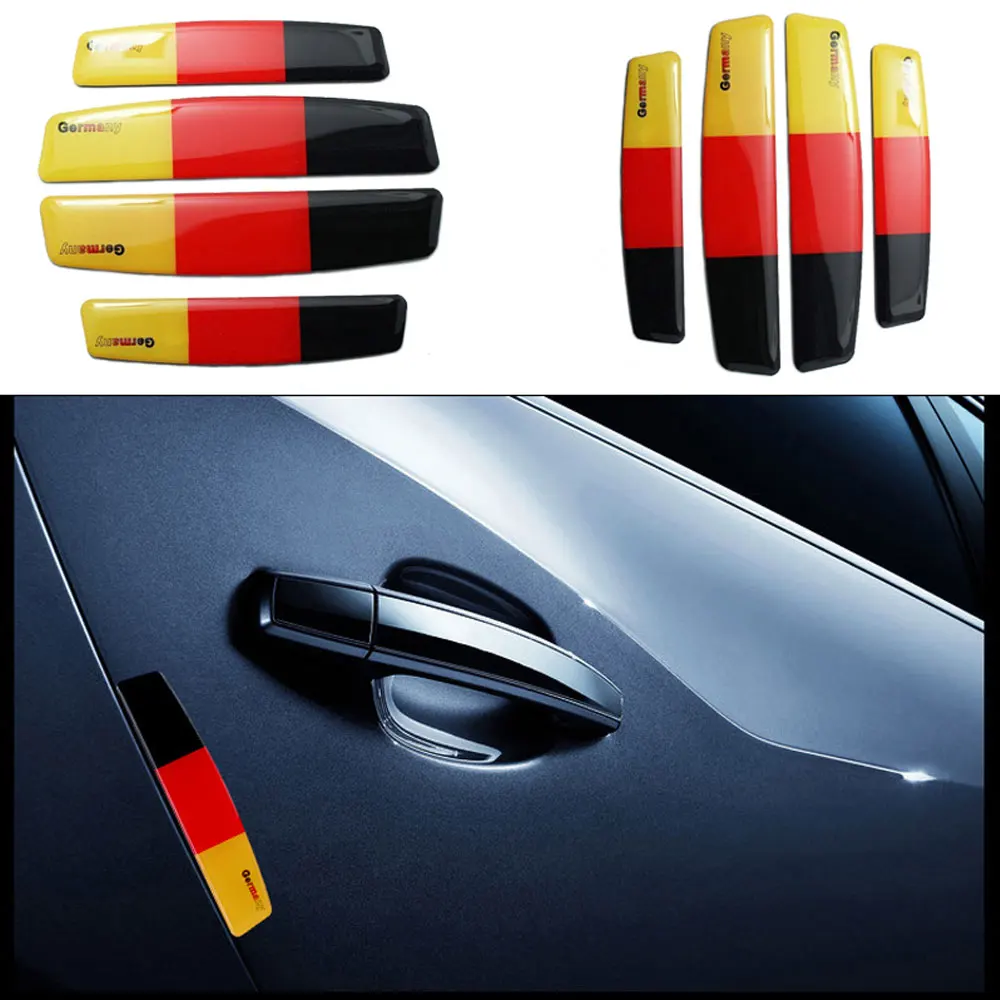 4 шт./компл. Авто двери автомобиля Edge Guard Германия Флаг охранники буферная Отделка